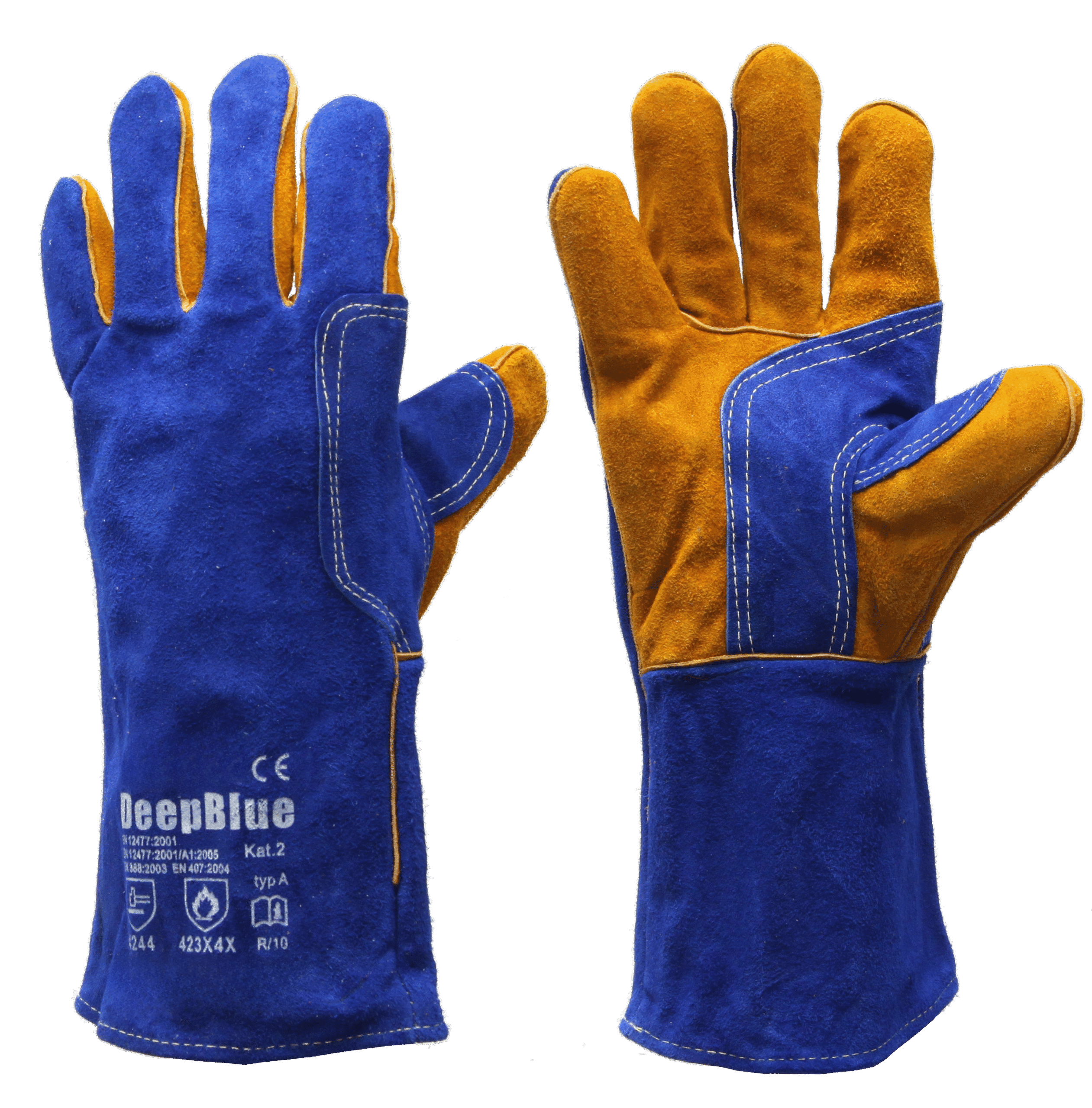 DEEP BLUE Lashandschoen Maat:10