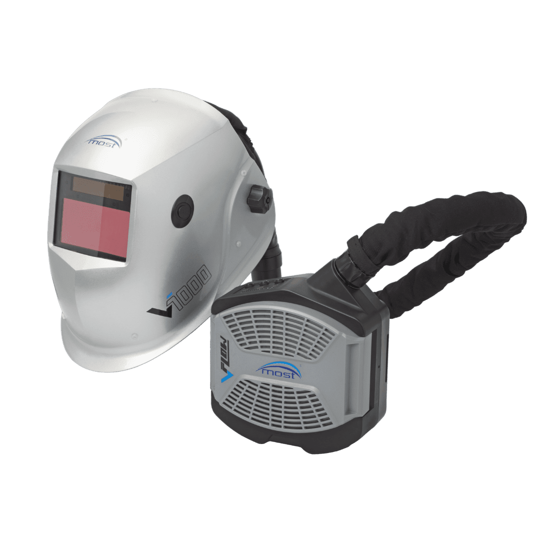 Lashelm V1000 AIR met V-FLOW luchtreinigingssysteem