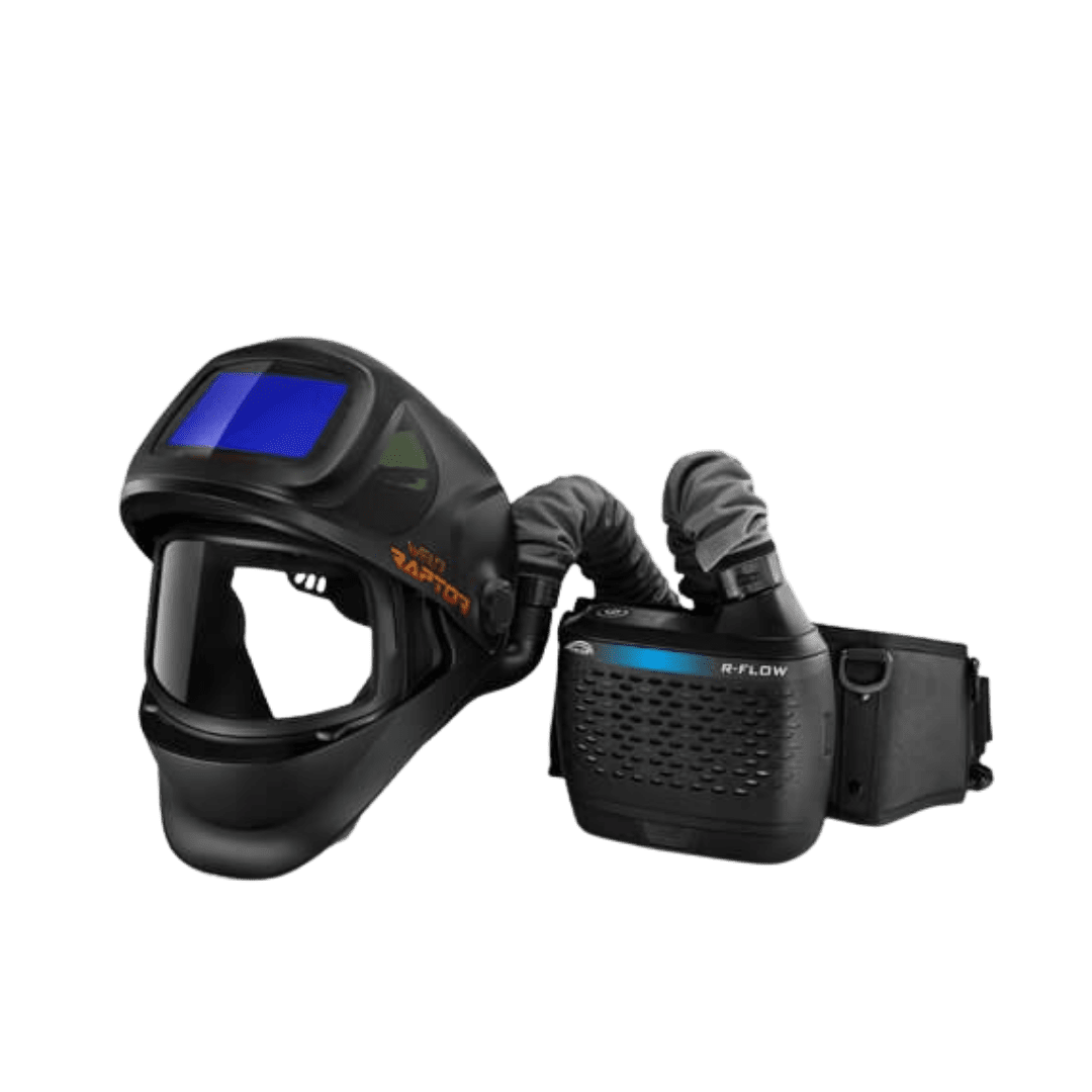 Lashelm RAPTOR AIR BLACK met R-FLOW luchtstroomsysteem