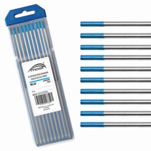 Wolfraam elektrode BLAUW WL20 175mm. AC/DC MOST (10st.)