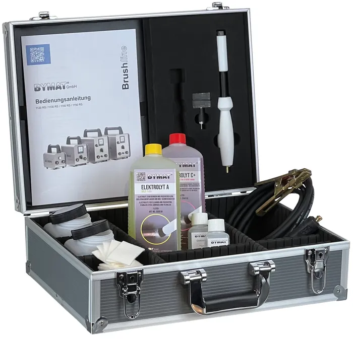 Lasreiniging starterset met koffer voor 6024 - 7024 RS BYMAT