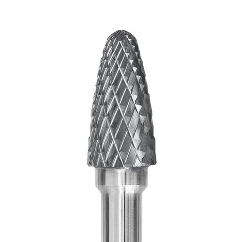 Hardmetalen freesstift – boomvorm met bolkop – schacht Ø6 mm – PRO