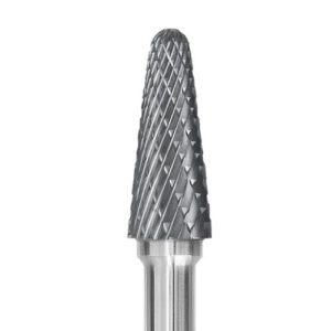 Hardmetalen freesstift – bolpuntkegel – schacht Ø6 mm – PRO
