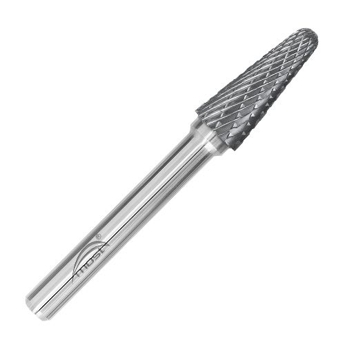 Hardmetalen freesstift – bolpuntkegel – schacht Ø6 mm – PRO - Afbeelding 2